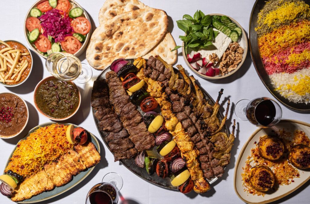 چلوکباب کوبیده در دوبی