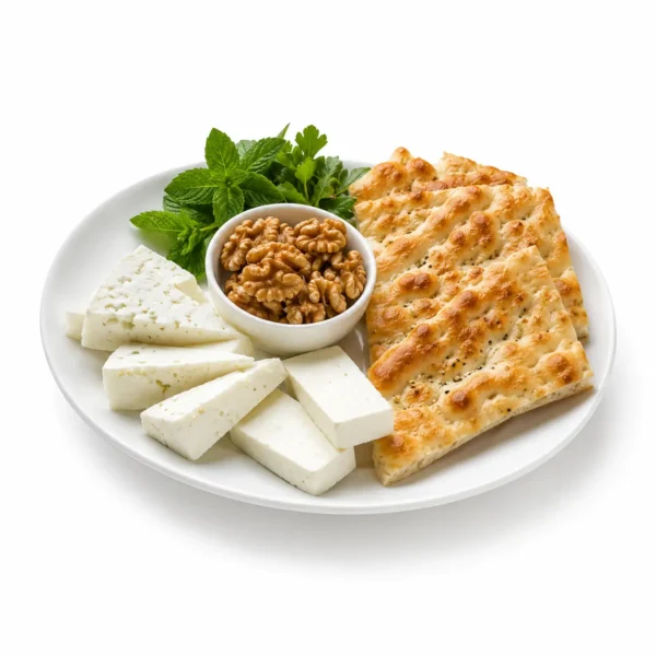 سرویس نان و پنیر و گردو در دبی